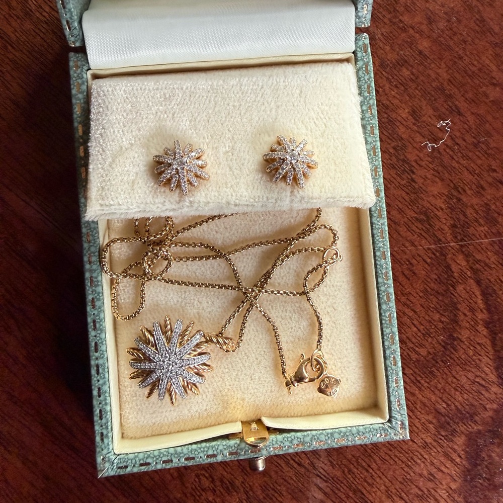 Lang Necklace and Earrings
